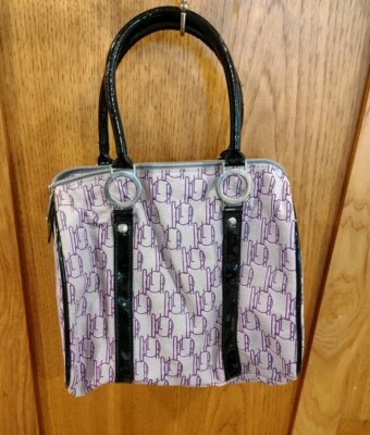 Bolso de Mano Matrix Púrpura Blanco B14 Foto 1 de 4