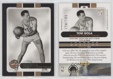 2009-10 Panini Basketball Hall of Fame Black Border /199 Tom Gola #30 HOF