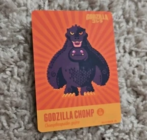 NYCC 2024 exclusive GODZILLA CHOMP CARD # 040/350 Abominable Toys Plastic Empire - Picture 1 of 2