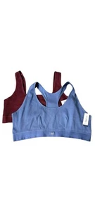 Gap Body Bralette Womens XL Set of 2 Cotton Rib Lounge Athleisure Comfy - Picture 1 of 3