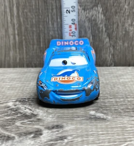 Mattel Disney Pixar Cars Dinoco LIGHTNING McQUEEN 1:55 Diecast Toy Car Blue - Picture 1 of 6