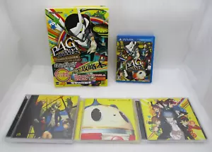 PS VITA Persona4 The Golden w/ Guidebook & Original Soundtrack 3CD Japan P4 P4G - Picture 1 of 14