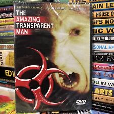 The Amazing Transparent Man 1960 DVD New Marguerite Chapman Sci-Fi Cult B-Movie