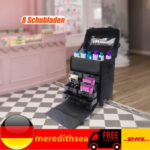Kosmetikkoffer Visagistenkoffer Kosmetik Trolley Schminkkoffer Tätowieren Beauty - Bild 1 von 23