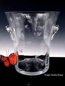 Disney Mickey Mouse Ears Fluted ICE BUCKET - Picture 1 of 13