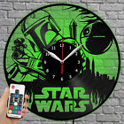 LED Clock Star Wars Vinyl Record Wall Clock Led Light Wall Clock 4081