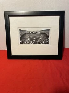 "Antiguo cuadro enmarcado del Yankee Stadium de 8"" X 10"""  - Imagen 1 de 2