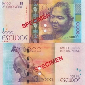 Cape Verde - 2000 Escudos 2014 UNC P. 74s - Specimen Lemberg-Zp - Picture 1 of 1