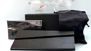 Christian Dior Technicity08 Rectangular Clear Frame Eyeglasses $450 NIB #2 - Picture 1 of 7