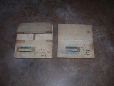 NOS GM 1960-1966 CHEVROLET C10 PICKUP TRUCK DOOR SEALS PART NUMBER 3767156 - Image 1 of 4