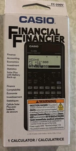Casio Finanzberater Taschenrechner FC-200V 2nd Edition Neu Originalverpackt - Bild 1 von 2