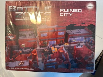 Caja de terreno mántico - Zonas de batalla ciudad en ruinas - Terreno modular Foto 1 de 2