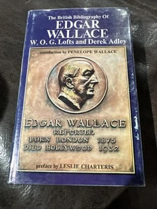 The British bibliography of Edgar Wallace HC DJ 10425 - Bild 1 von 9
