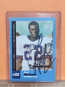 Lee Rouson #22 Auto Original Sports World Trading Card - Picture 1 of 2