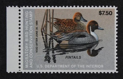 CKStamps: US Federal Duck Stamps Collection Scott#RW50 $7.50 Mint NH OG - Image 1 of 2