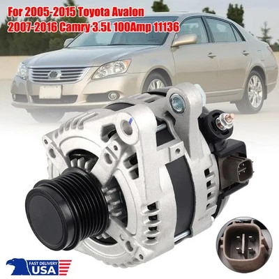 Genuine Alternator Fit Toyota Avalon Camry Highlander RAV4/Lexus RX350 2005-2016 Foto 1 de 4