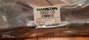 Hamilton 3892-05 7ft Power Cord - Photo 1/4