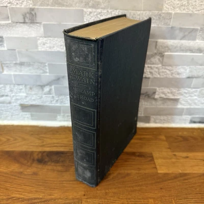A Tramp Abroad Mark Twain Authors National Edition Vol 1 1907 Hardcover Foto 1 de 4