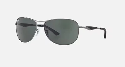 Gafas de sol Ray-Ban para hombre 59 mm de metal pulido RB3519-004-7159 Foto 1 de 4