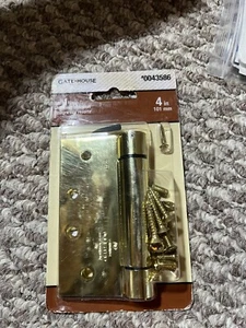 Gatehouse 4-in Polished Mortise Door Hinge New Fast Shipping - Picture 1 of 2