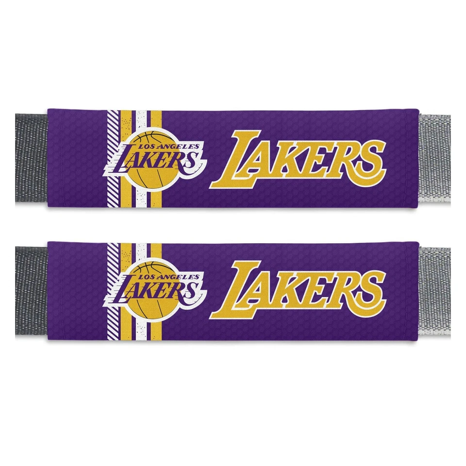 FANMATS 32117 Los Angeles Lakers Team Color Rally Seatbelt Pad - 2 Pieces - Изображение 1 из 1