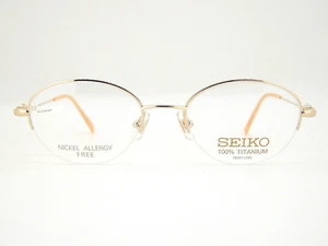 SEIKO T056 TITANIUM Designer Eyeglasses Brille Goggles lunettes de vue 49/19/135 - Picture 1 of 9