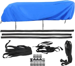 17-19Ft Heavy Duty Boat Cover Trailerable for V-Hull Boat - Picture 1 of 7