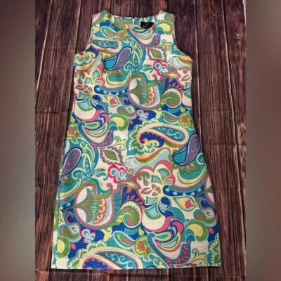 Ronnie Nicole Colorful Paisley  Sheath Summer Women's Dress - Image 1 of 4