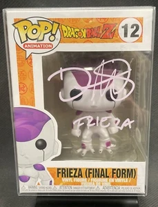 Funko Pop! Vinilo: Dragon Ball Freezer Final Form 12 Firmado Daman Mills PSA - Imagen 1 de 6