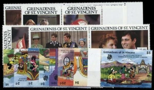 1986, St. Vincent Grenadinen, 497-500 u.a, ** - 1751047 - Picture 1 of 1