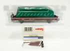 MARKLIN HO SCALE 46942 DB GONDOLA WITH GREEN COVERED LOAD #3334 789-9
