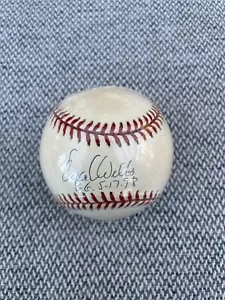 David Wells Signed Autographed American League Baseball NY Yankees PG 1998 - Picture 1 of 3