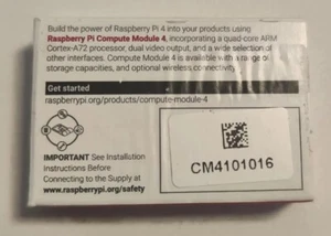 Modulo di calcolo Raspberry Pi CM4101016 16 GB, 1 GB RAM, WLAN - Foto 1 di 2