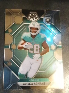 2023 Panini Mosaic - Rookies Silver Prizm #312 De'Von Achane (RC) - Miami 🐬 - Picture 1 of 2
