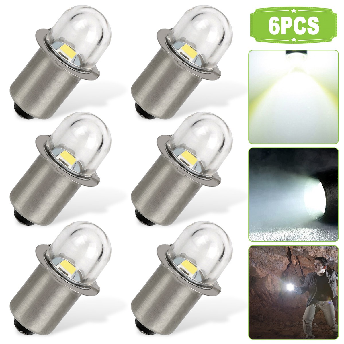 Pack De 2 Lámparas De Trabajo LED Ultrabright - 72 LEDs, Con Imán Y Gancho - Pilas AA