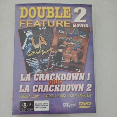 LA Crackdown 1 & 2 DVD Crime Cops Drugs Dealers Gangs Battle VGC R0 Free Postage - Image 1 of 4