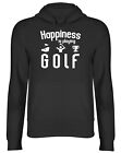 Happiness is Playing Golf Mens Womens Hooded Top Hoodie