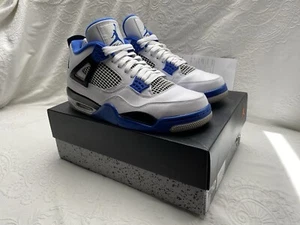 Nike Air Jordan 4 Retro Motorsports Cement Bred US10 Eu44 - Bild 1 von 10