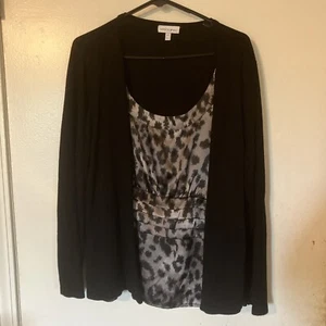 Fashion Bug Sweater/Top One Piece Size 2X *Sweater Has Small Holes - Picture 1 of 7