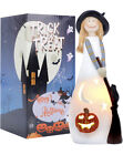 Halloween Witch Figurine Candle Holder Gift, Holiday Halloween Decorations,