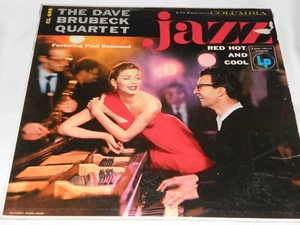 DAVE BRUBECK QUARTET Jazz - Red Hot And Cool COLUMBIA LP VG+/NM Mono 6-eye - Picture 1 of 4