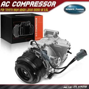 A/C Compressor w/ 7-Groove Pulley & 7SBU16C Style for Toyota RAV4 Venza Lexus - Picture 1 of 10