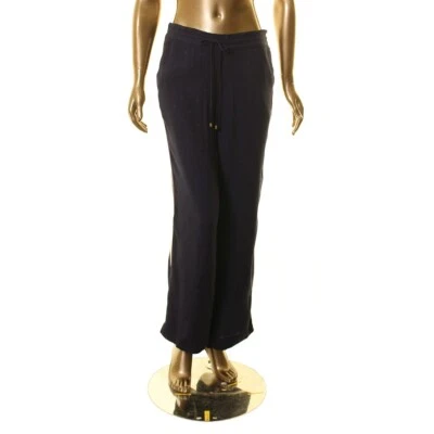 Pantalones informales LAUREN RALPH LAUREN para mujer elásticos con cordón cintura a rayas TEDO Foto 1 de 2