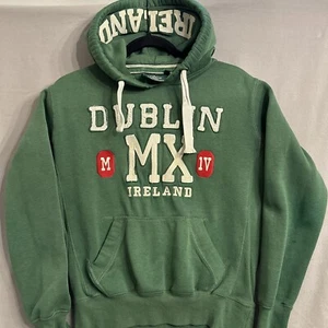The Dublin trading company Dublin Ireland embroidered hoodie, Small, Vtg., Read - Picture 1 of 22