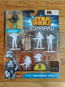 Star Wars Command Sandtrooper Strike Set di 9 action figure - 2014, spedizione veloce - Foto 1 di 4