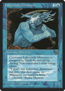 MTG Labyrinth Minotaur (A) - HML Homelands NM - Picture 1 of 1