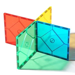 Magnetic Building Tiles Set for Kids 3-8 | STEM Educational Toys - Picture 1 of 6