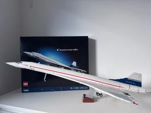 LEGO Icons: Concorde 10318 mit Anleitung und Karton vollständig - Bild 1 von 9
