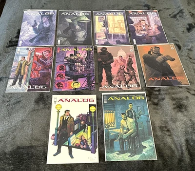 Analog #1-10 Complete 2018 Image Series First Prints Bagged & Boarded New! - Image 1 of 4