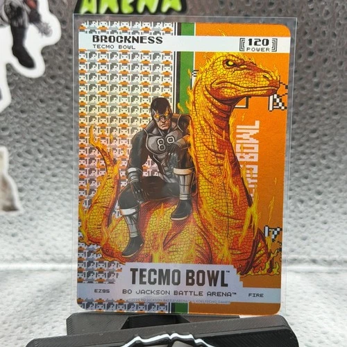 2026 Bo Jackson Battle Arena BrockNess Fire Endzone Battlefoil #EZ95